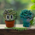 Blob Plants – 3D Printed Plant Cuties with Big Eyes and a Tiny Tush