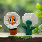 Cheeky Bloom Buddies – 3D Printed Flower Figurines with Personality - by Blob Lab