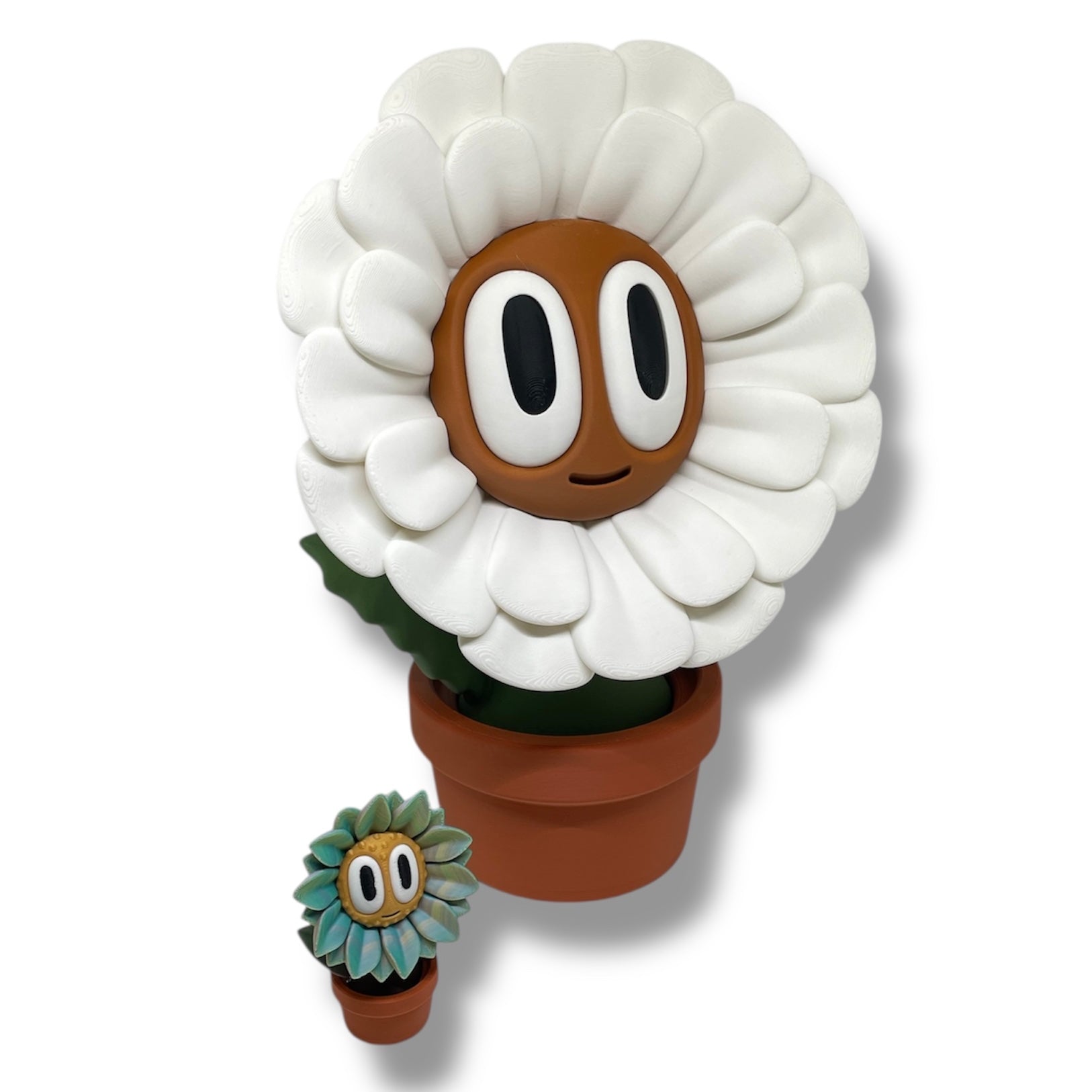 Cheeky Bloom Buddies – 3D Printed Flower Figurines with Personality - by Blob Lab