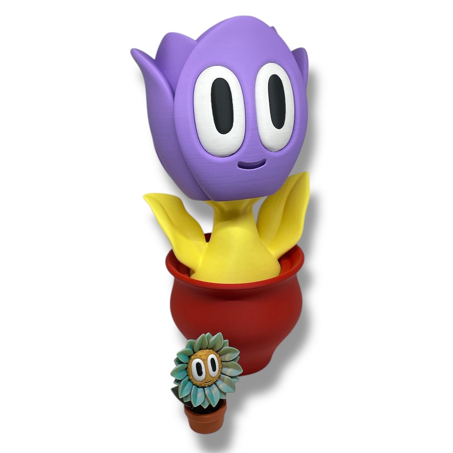 Cheeky Bloom Buddies – 3D Printed Flower Figurines with Personality - by Blob Lab