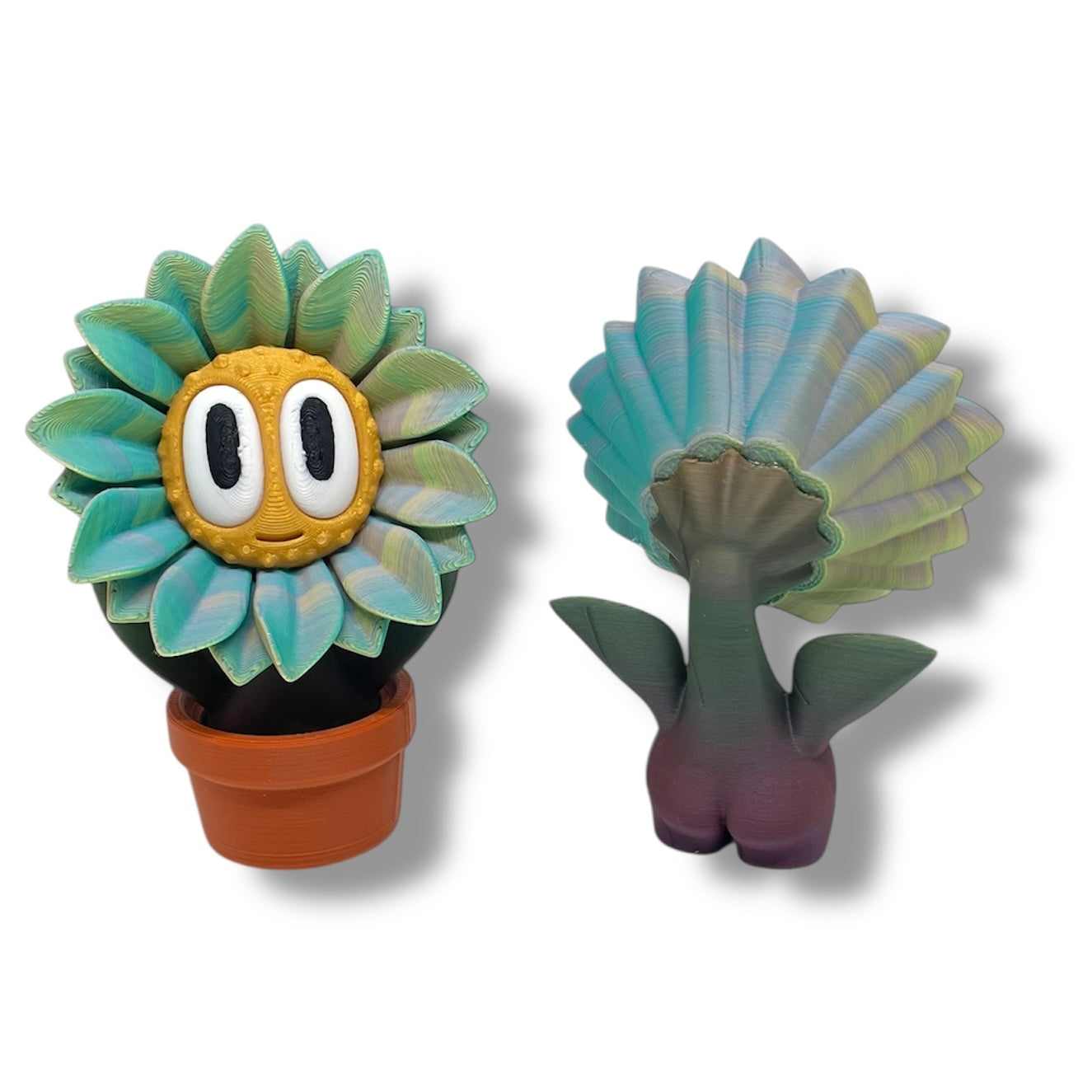 Cheeky Bloom Buddies – 3D Printed Flower Figurines with Personality - by Blob Lab
