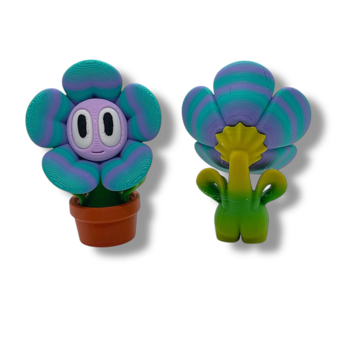 Cheeky Bloom Buddies – 3D Printed Flower Figurines with Personality - by Blob Lab