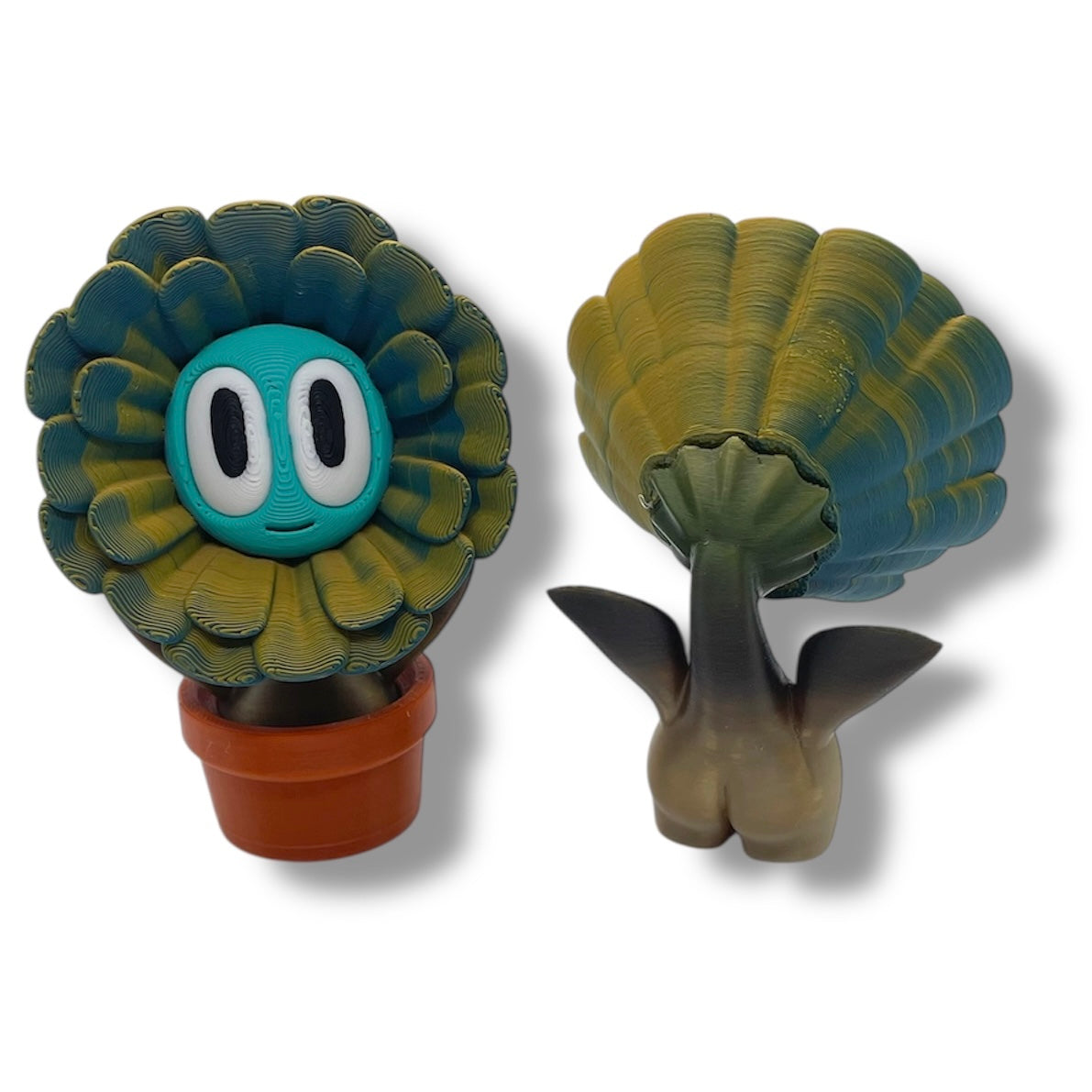 Cheeky Bloom Buddies – 3D Printed Flower Figurines with Personality - by Blob Lab
