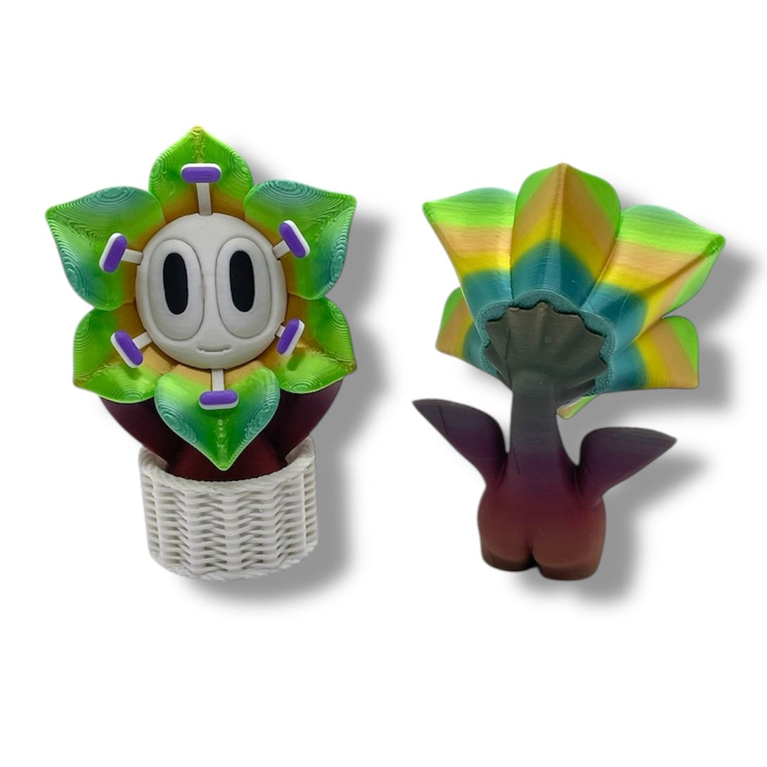 Cheeky Bloom Buddies – 3D Printed Flower Figurines with Personality - by Blob Lab