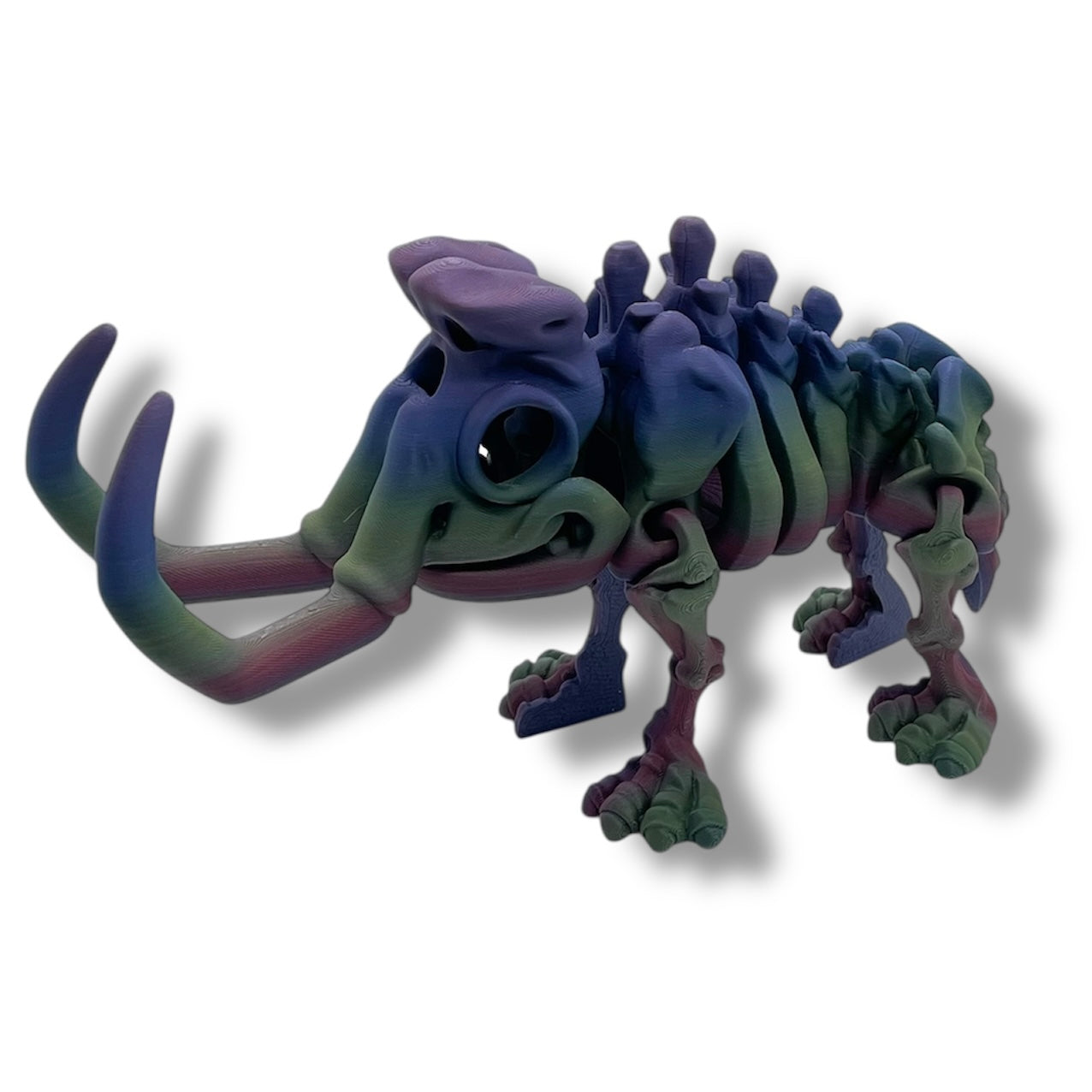 Amazing Dinosaur Skeleton Collection - 3d Printed Articulated Dinos by Flexi Factory - Home Decor