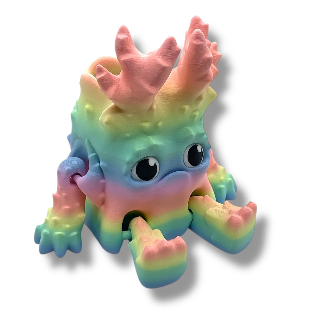 Mythological Yeti & Friends Collection - Warden & Bigfoot 3d Printed Articulated Figurine Decor