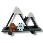Mythological Yeti & Friends Collection - Warden & Bigfoot 3d Printed Articulated Figurine Decor