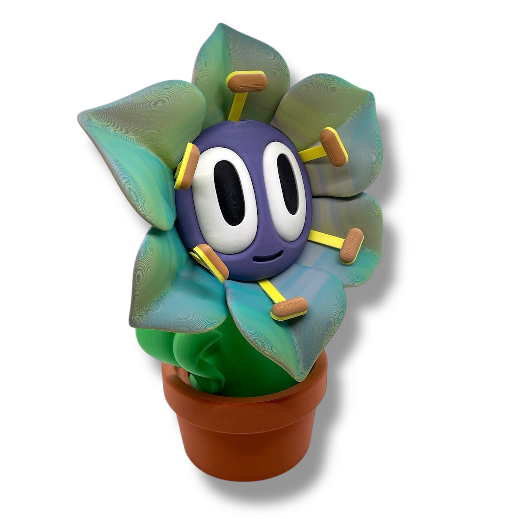 Cheeky Bloom Buddies – 3D Printed Flower Figurines with Personality - by Blob Lab