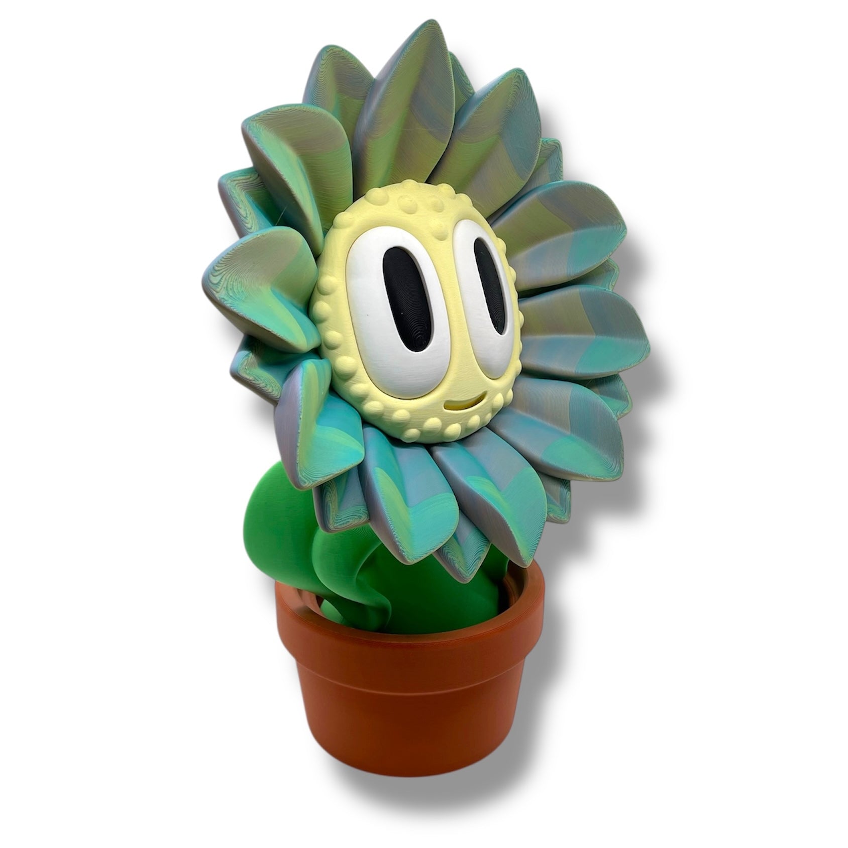 Cheeky Bloom Buddies – 3D Printed Flower Figurines with Personality - by Blob Lab