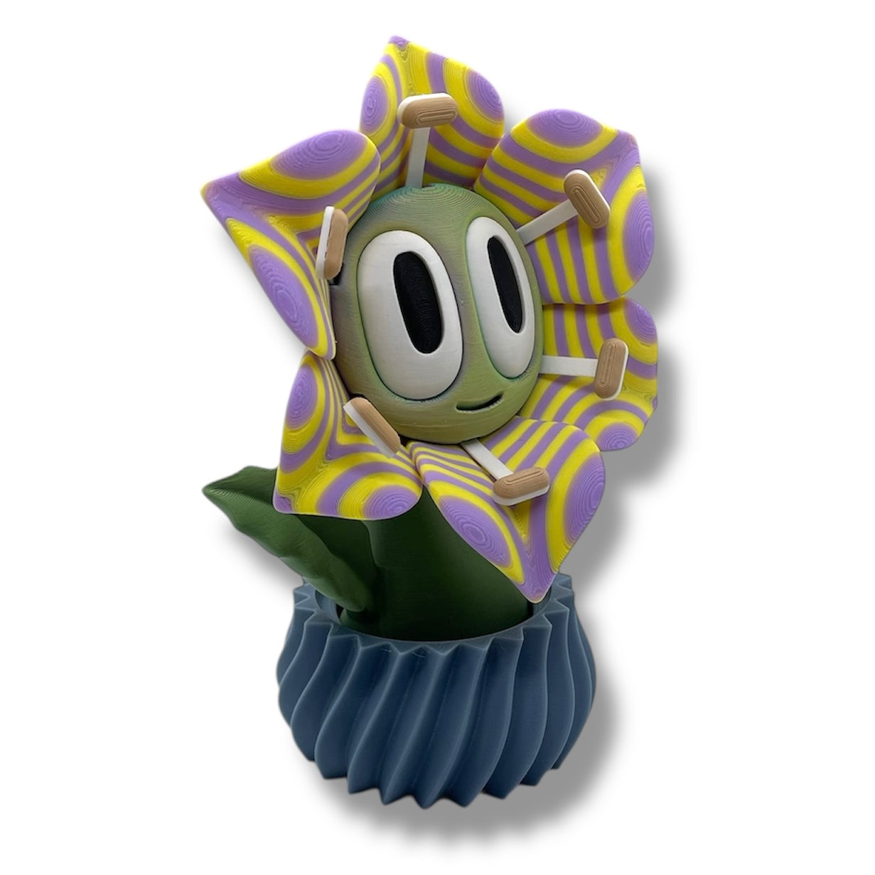 Cheeky Bloom Buddies – 3D Printed Flower Figurines with Personality - by Blob Lab