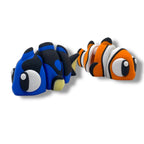 Adorable Mini Aquarium with 3 fish - 3D Printed Decor