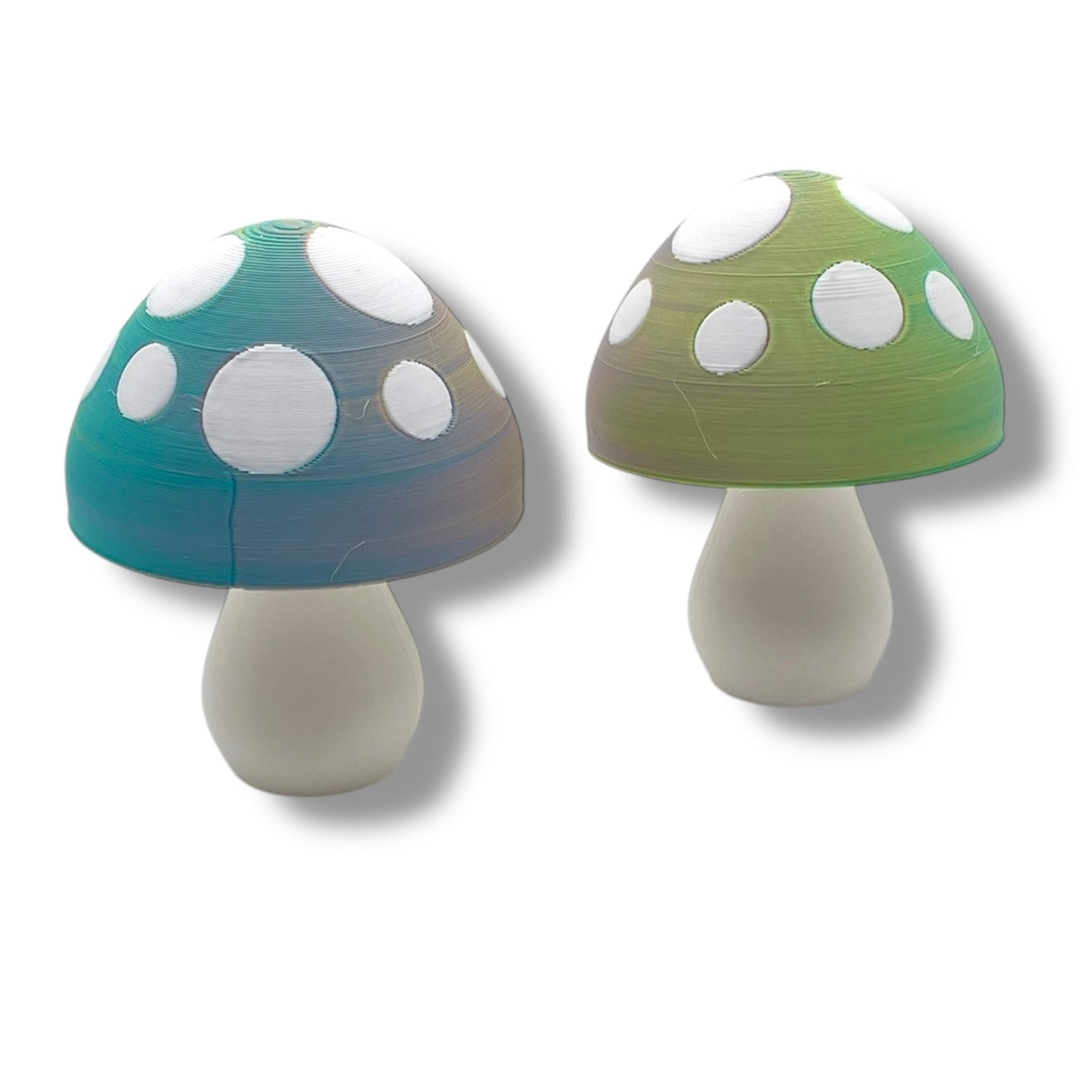 Adorable Squishy Mushroom Collection - 3d Printed Articulated Fidgety Decor