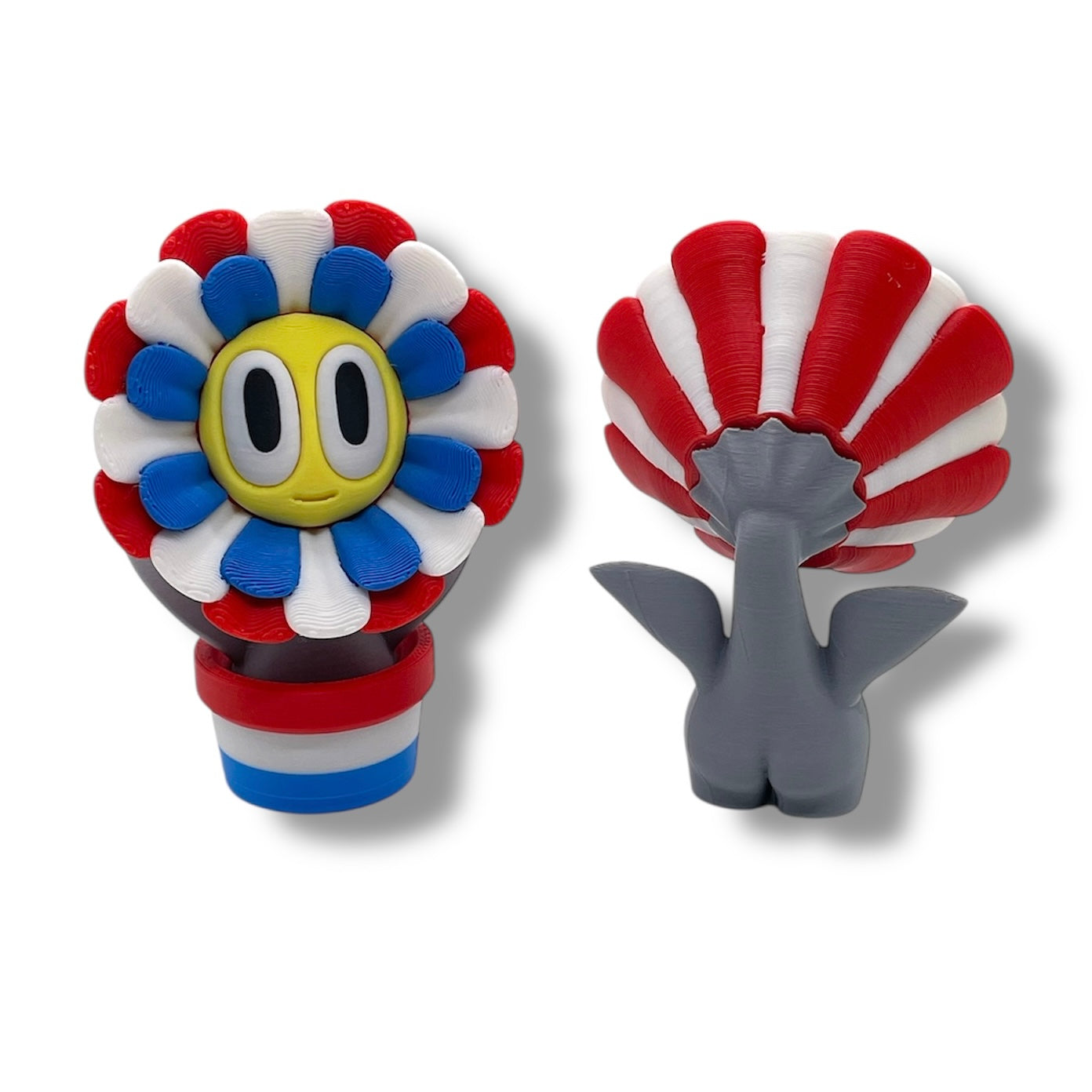 Cheeky Bloom Buddies – 3D Printed Flower Figurines with Personality - by Blob Lab