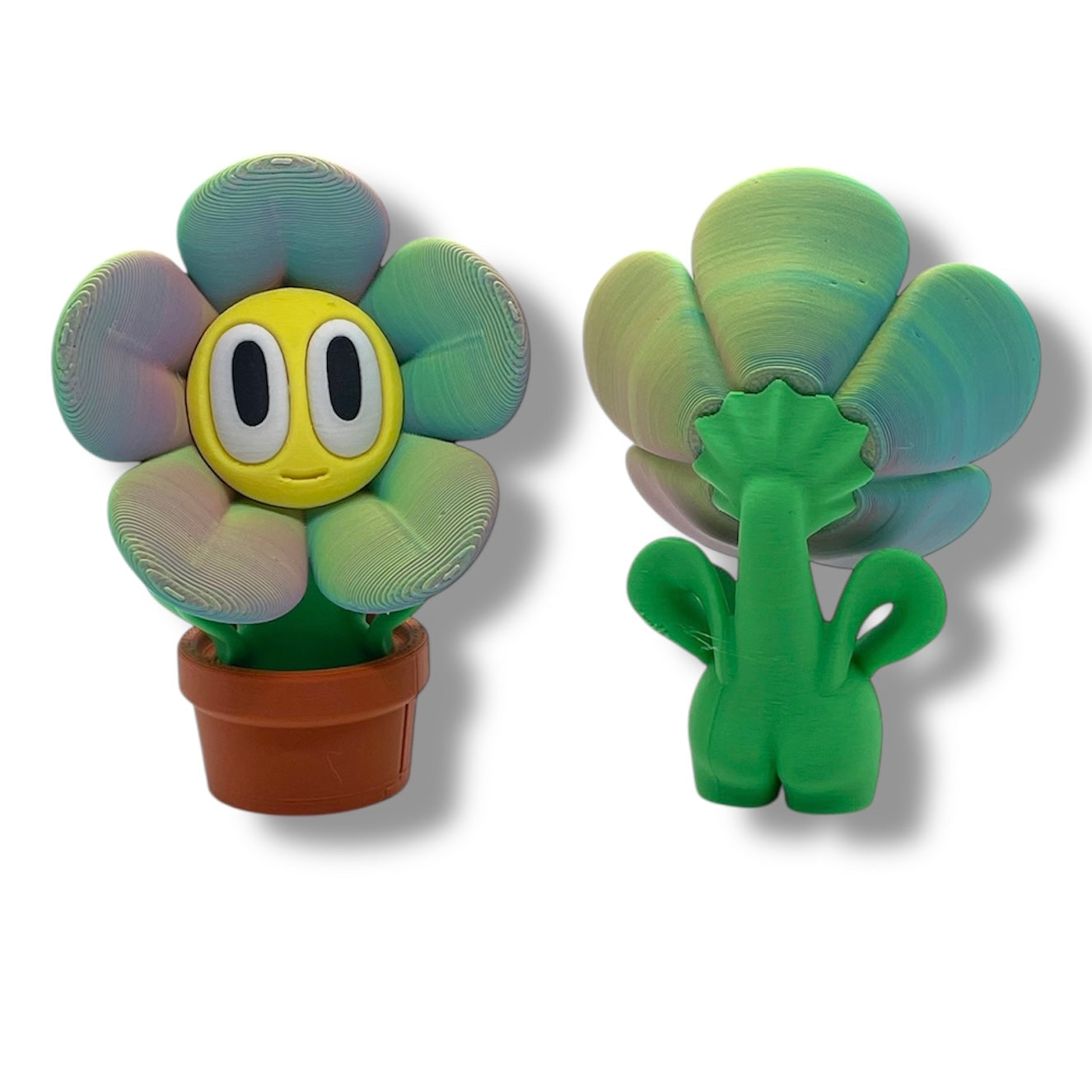 Cheeky Bloom Buddies – 3D Printed Flower Figurines with Personality - by Blob Lab
