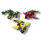 Beautiful 5" 3dGob Dragon - 3d Printed Articulated Decor