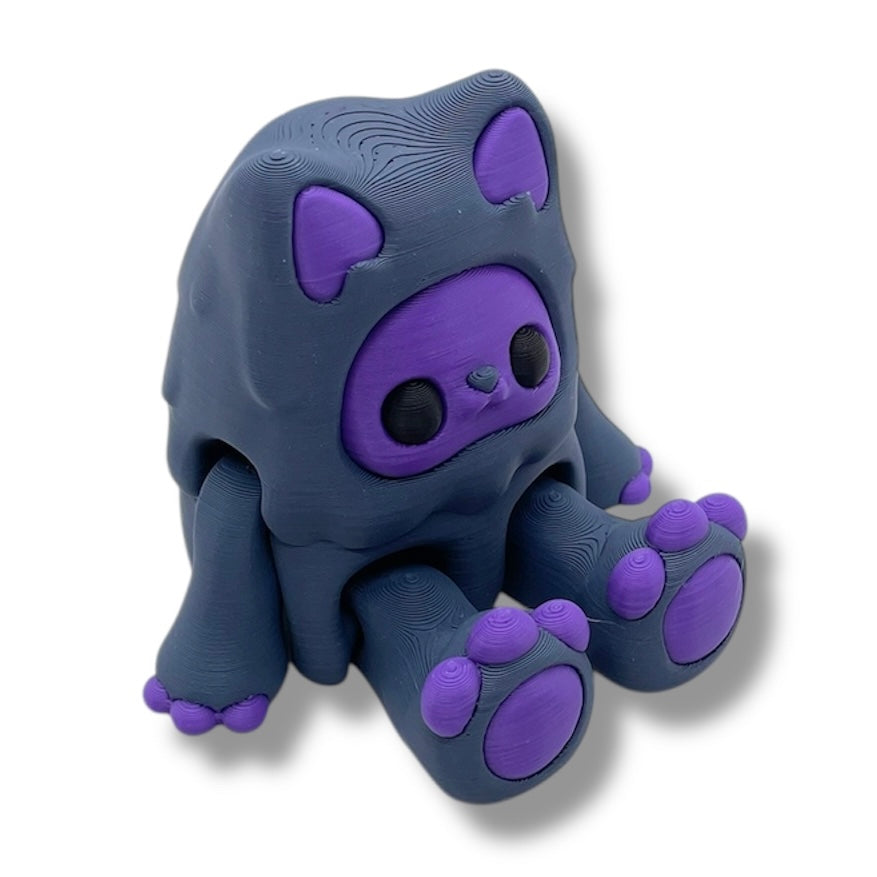 Mythological Yeti & Friends Collection - Warden & Bigfoot 3d Printed Articulated Figurine Decor