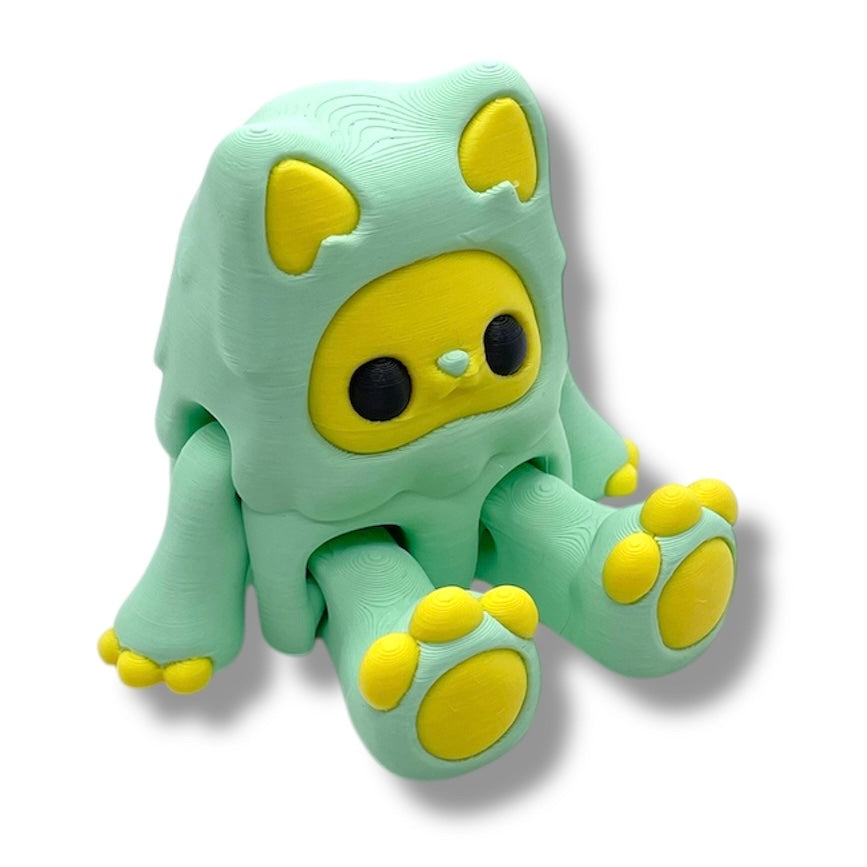 Mythological Yeti & Friends Collection - Warden & Bigfoot 3d Printed Articulated Figurine Decor