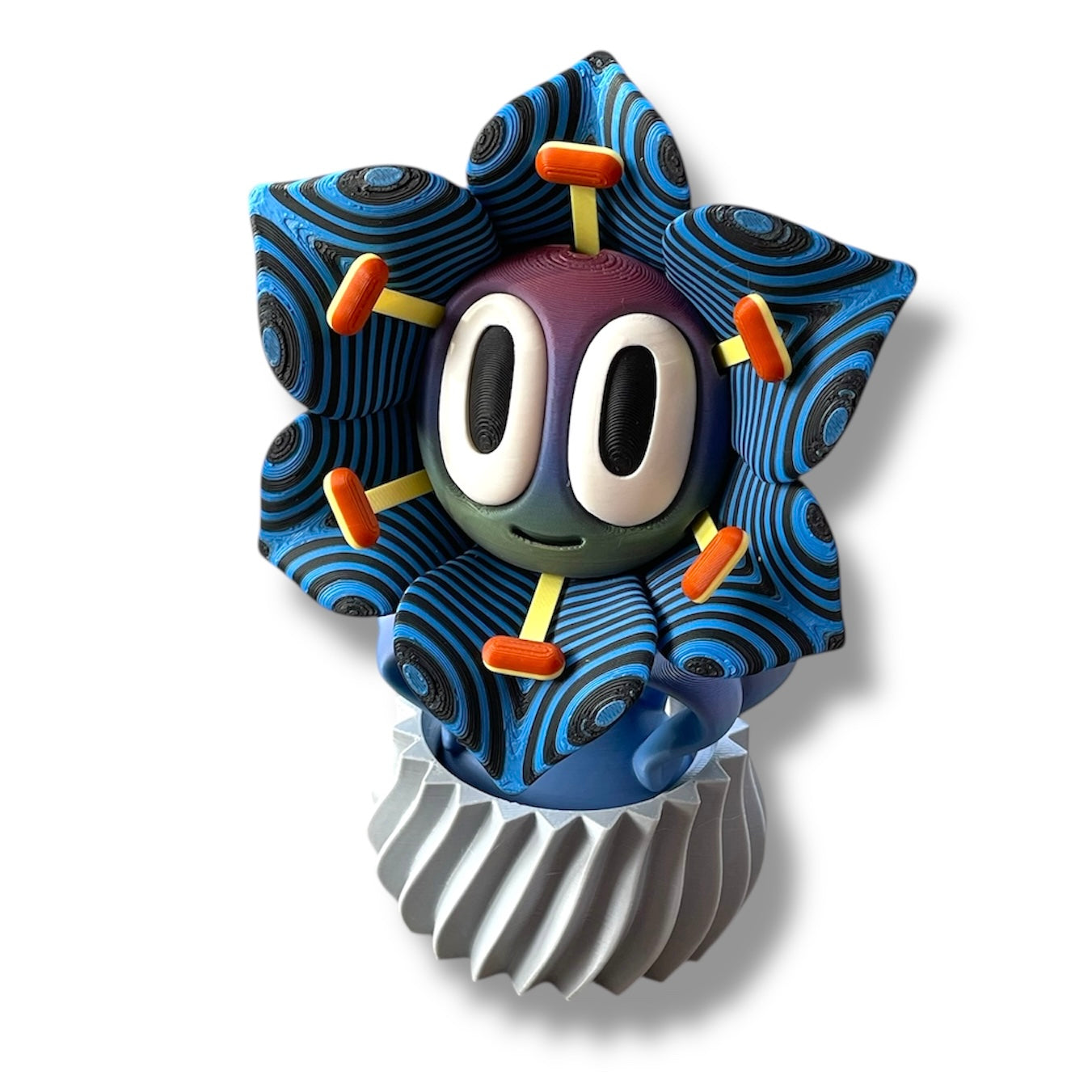 Cheeky Bloom Buddies – 3D Printed Flower Figurines with Personality - by Blob Lab