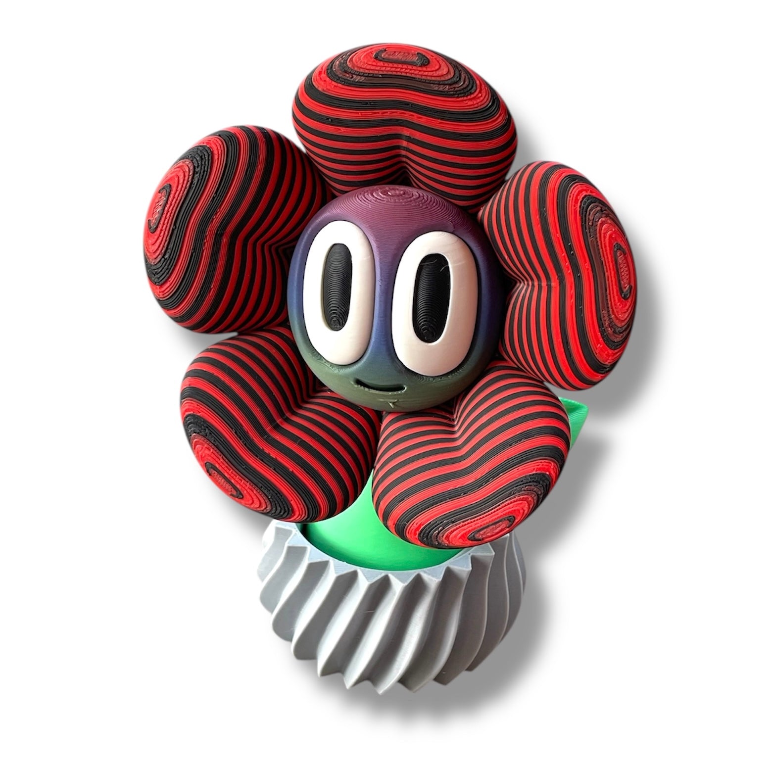 Cheeky Bloom Buddies – 3D Printed Flower Figurines with Personality - by Blob Lab