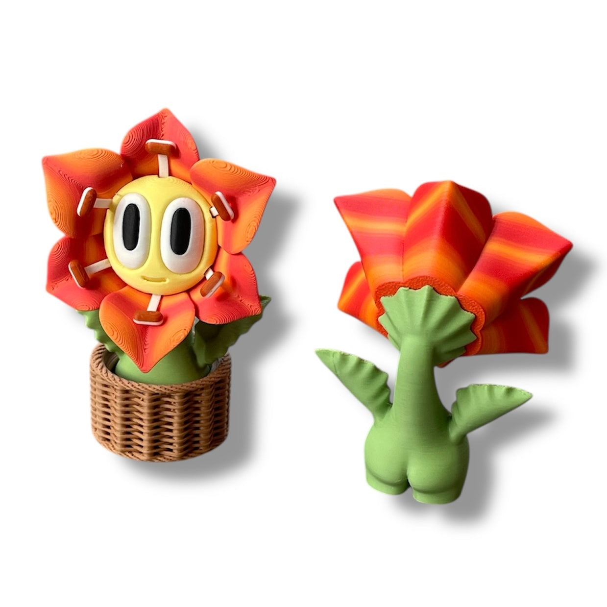 Cheeky Bloom Buddies – 3D Printed Flower Figurines with Personality - by Blob Lab