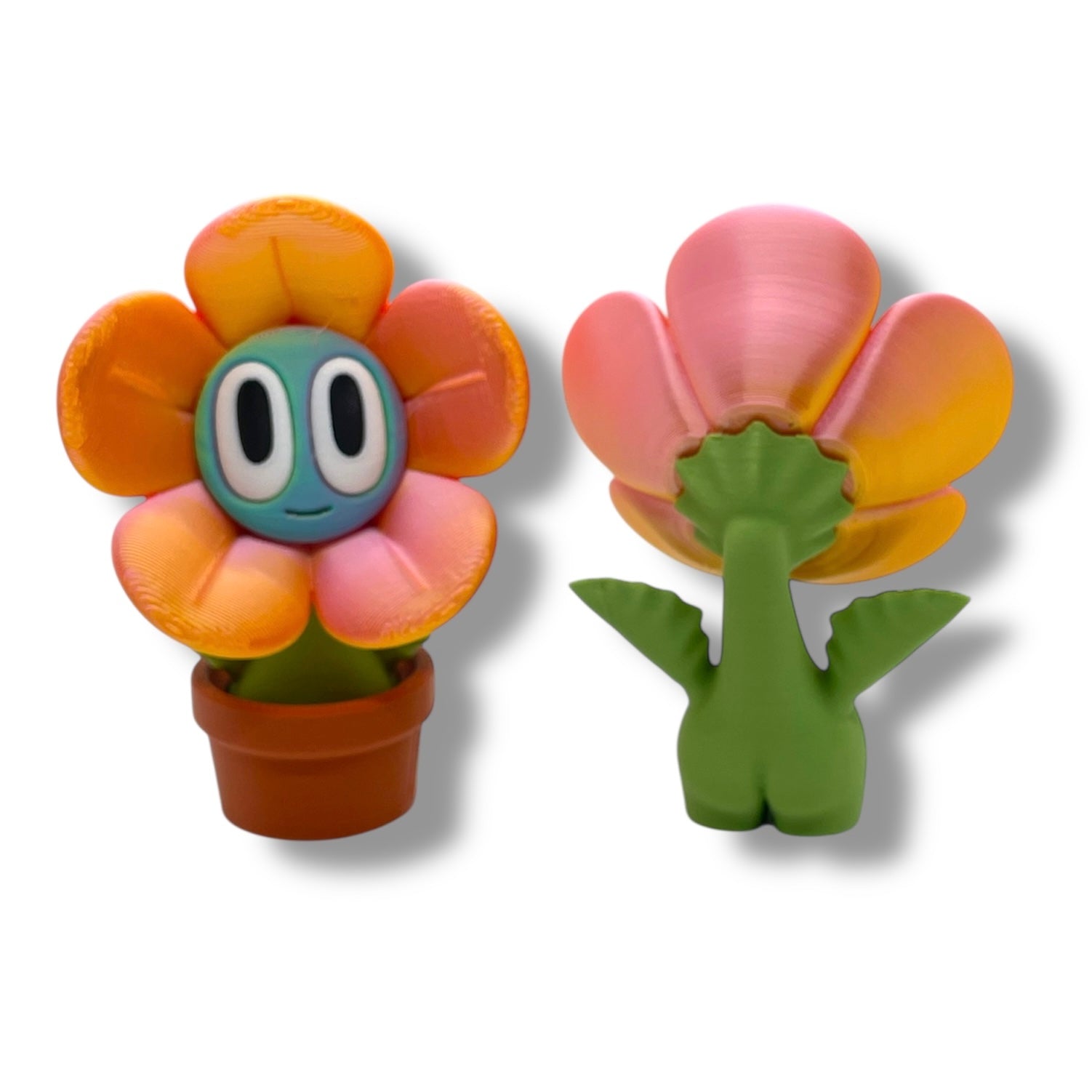 Cheeky Bloom Buddies – 3D Printed Flower Figurines with Personality - by Blob Lab