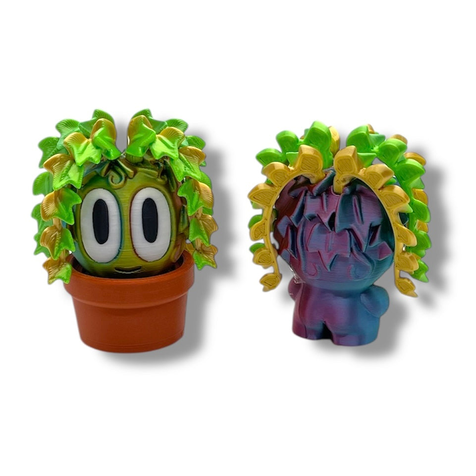 Blob Plants – 3D Printed Plant Cuties with Big Eyes and a Tiny Tush
