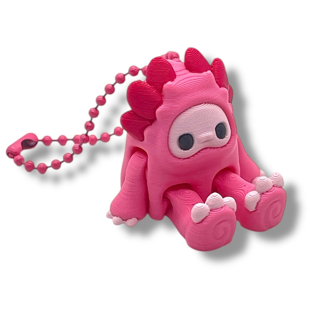 Pocket Pals Keychains & Bagclips Part 1 - Mini 3d Printed Articulated Figurines