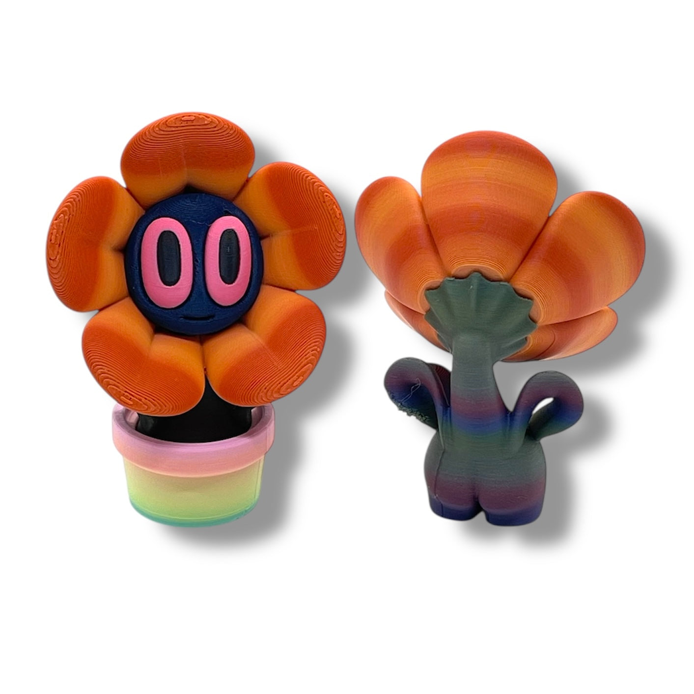 Cheeky Bloom Buddies – 3D Printed Flower Figurines with Personality - by Blob Lab
