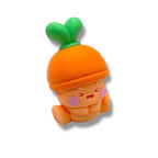 Adorable Peasy Peas & Friends - 3d Printed Articulated Mushroom Figurines