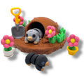 Mole Manor – Woodland Hideout with 2 Moles – main product view