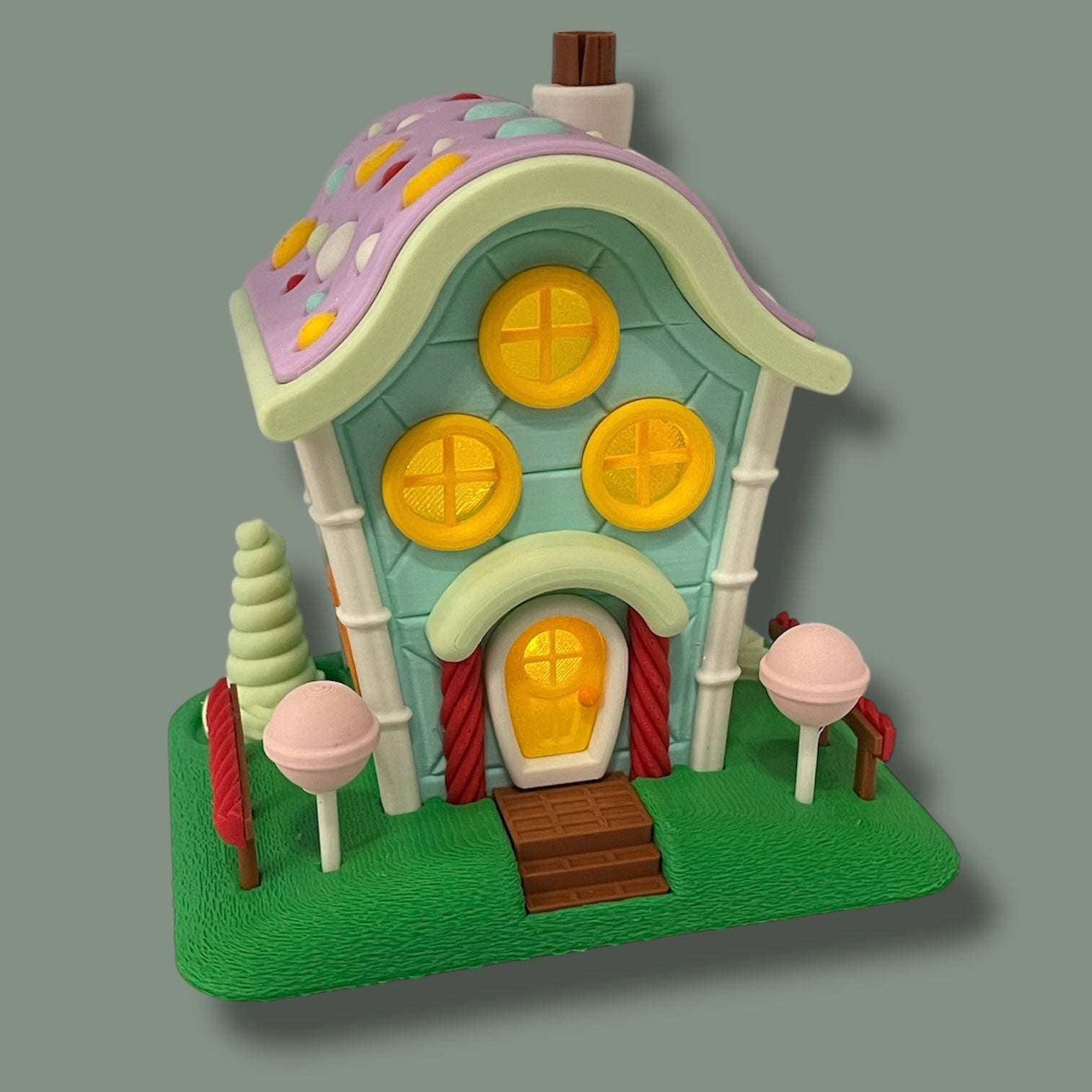 The Candy Cottage – 3D Printed Tea Light Fairy House