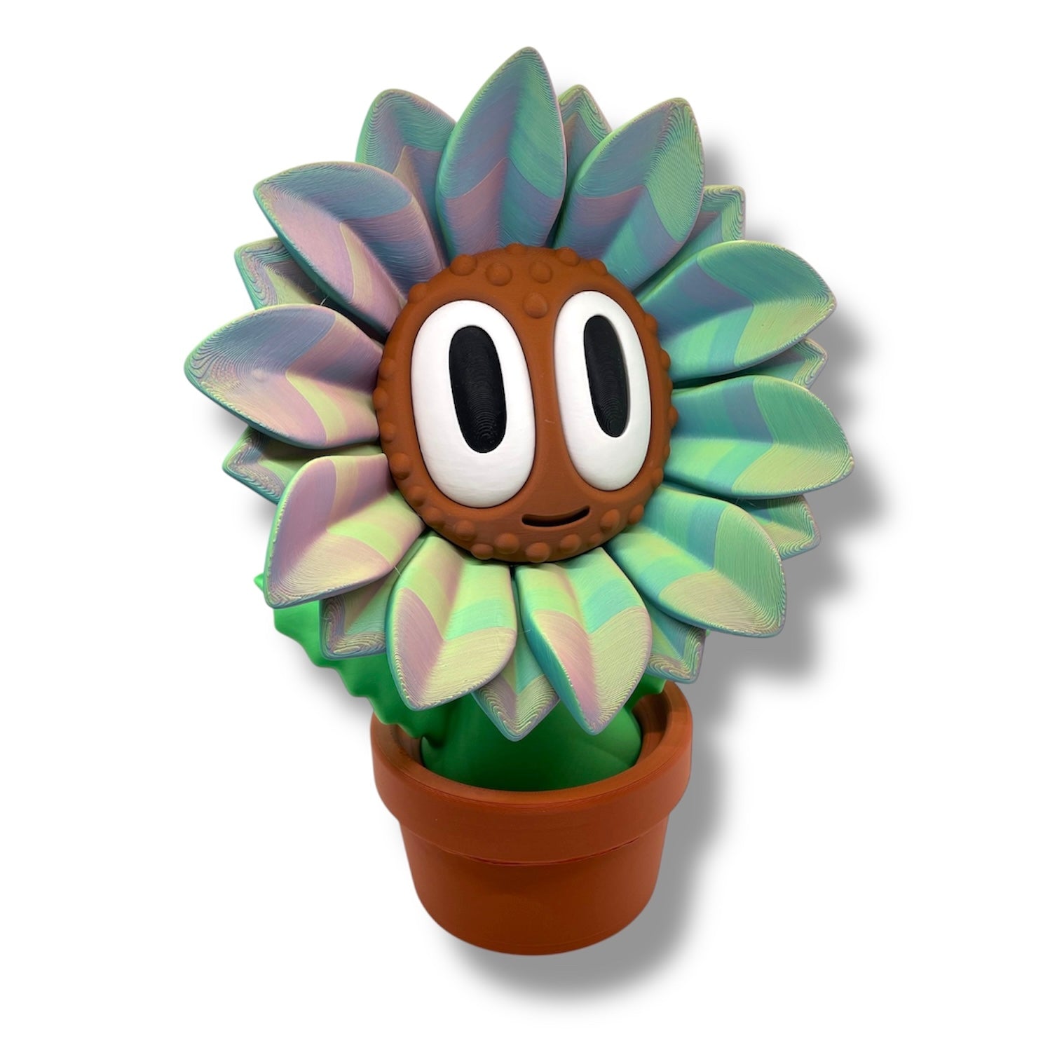 Cheeky Bloom Buddies – 3D Printed Flower Figurines with Personality - by Blob Lab