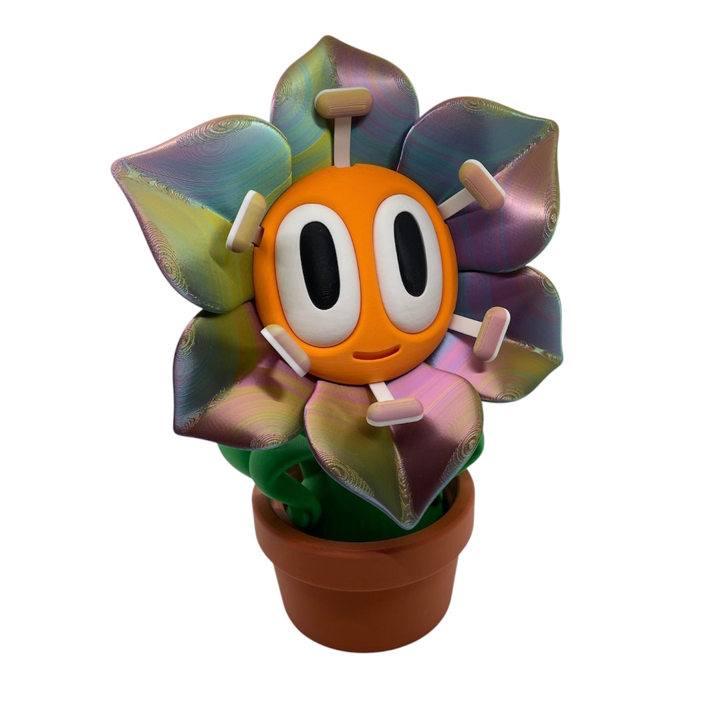 Cheeky Bloom Buddies – 3D Printed Flower Figurines with Personality - by Blob Lab