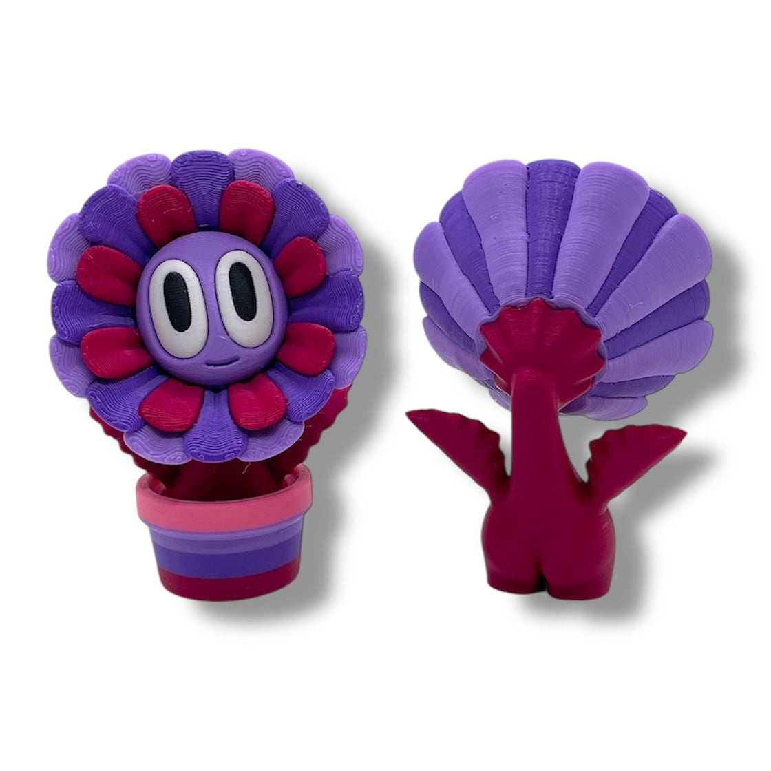 Cheeky Bloom Buddies – 3D Printed Flower Figurines with Personality - by Blob Lab
