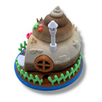 Cozy Crab Shell House Container – Sea Shell Home with Crabs & Candle Light