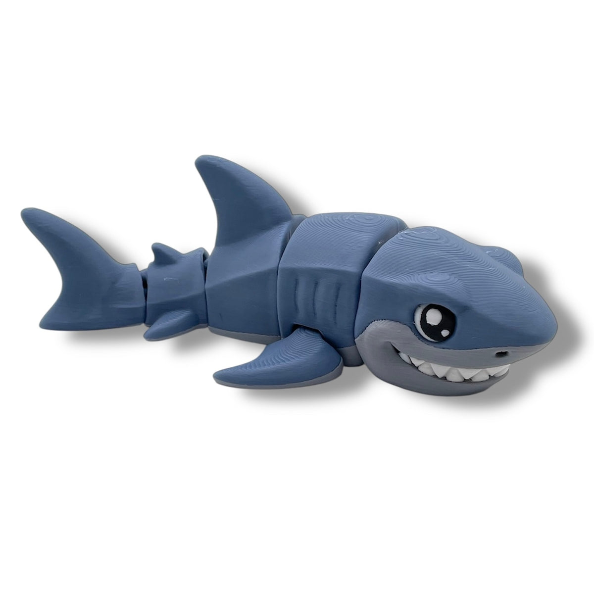 6" Great White Shark - Articulated Apex Predator Desk Pet Decor Figurine