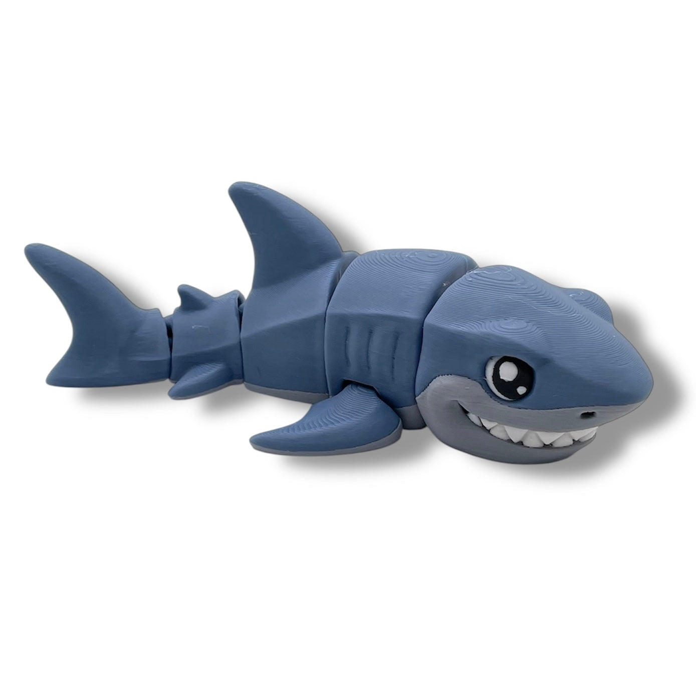 6" Great White Shark - Articulated Apex Predator Desk Pet Decor Figurine
