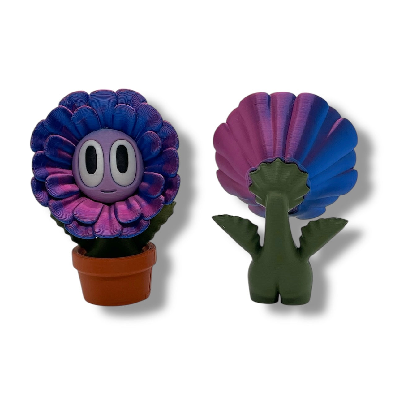 Cheeky Bloom Buddies – 3D Printed Flower Figurines with Personality - by Blob Lab