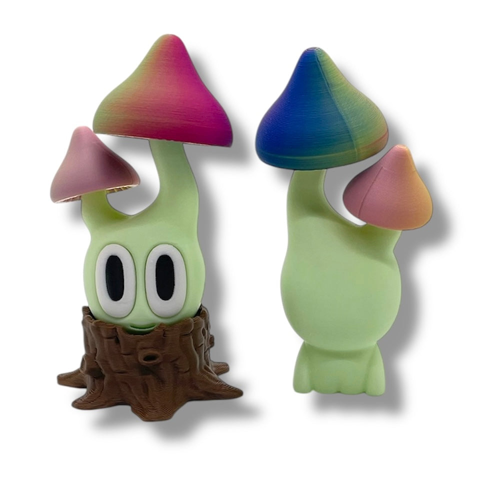 Blob Mushroom - 3d Printed Mushroom Decor