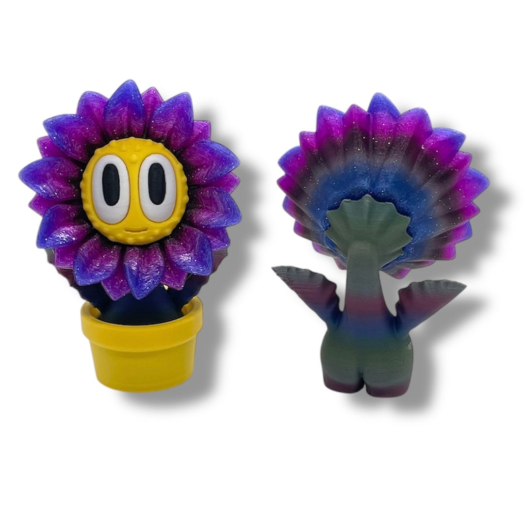 Cheeky Bloom Buddies – 3D Printed Flower Figurines with Personality - by Blob Lab