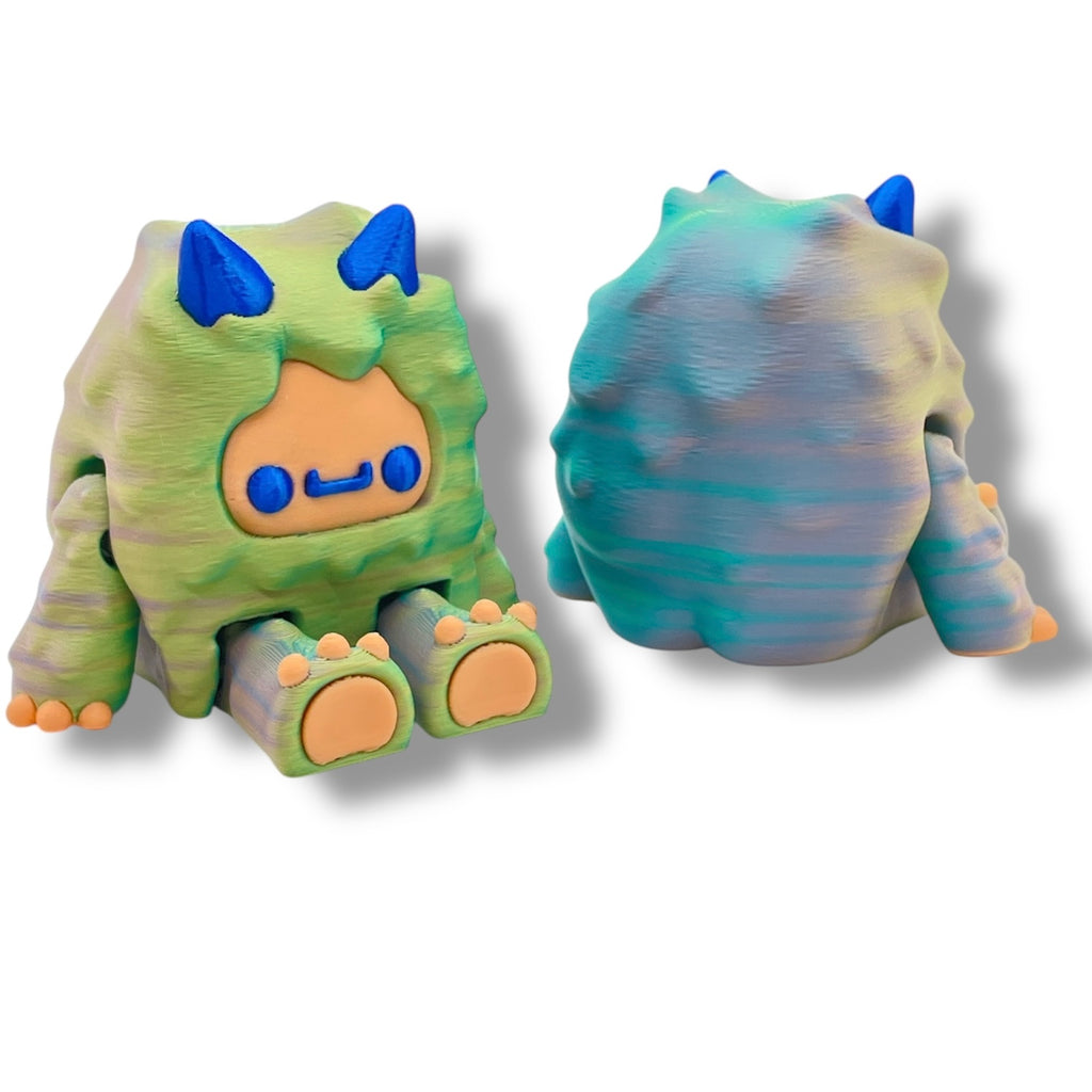 Mythological Yeti & Friends Collection - Warden & Bigfoot 3d Printed Articulated Figurine Decor