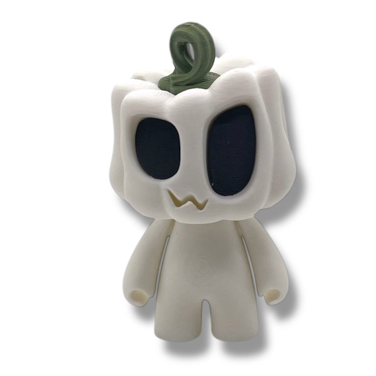 Blob Pumpkin Squash Squad – Big Eyed Adorable Gordes - Articulated Statue Decor