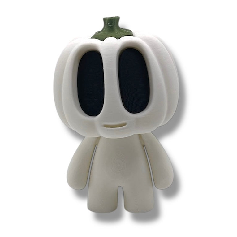 Blob Pumpkin Squash Squad – Big Eyed Adorable Gordes - Articulated Statue Decor