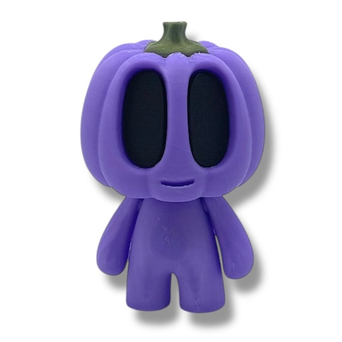 Blob Pumpkin Squash Squad – Big Eyed Adorable Gordes - Articulated Statue Decor