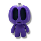 Blob Pumpkin Squash Squad – Big Eyed Adorable Gordes - Articulated Statue Decor