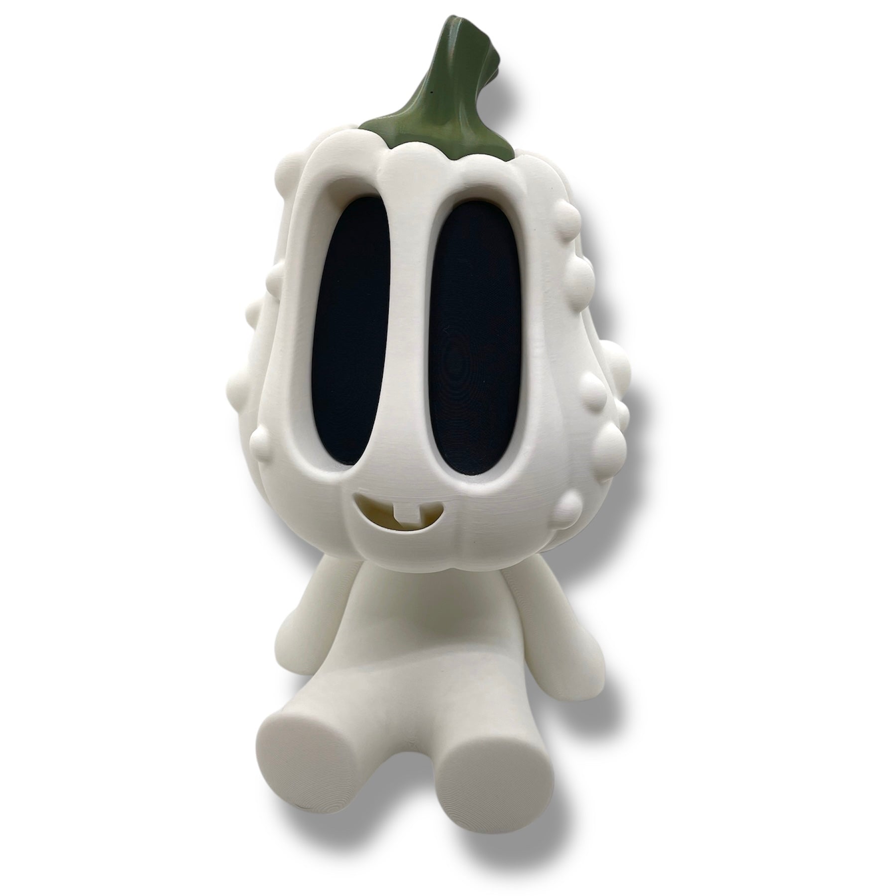 Blob Pumpkin Squash Squad – Big Eyed Adorable Gordes - Articulated Statue Decor