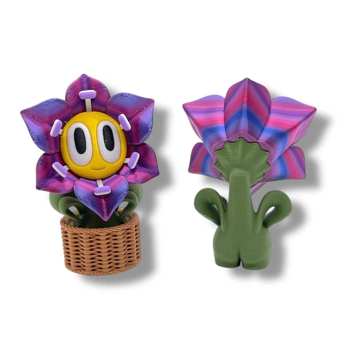 Cheeky Bloom Buddies – 3D Printed Flower Figurines with Personality - by Blob Lab