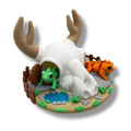 Koza Iguana Cow-Skull House – Habitat with 2 Iguanas – additional product view 5