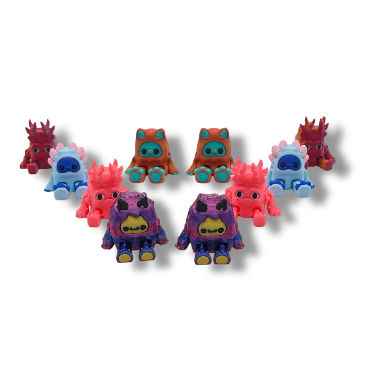 Mythological Yeti & Friends Collection - Warden & Bigfoot 3d Printed Articulated Figurine Decor