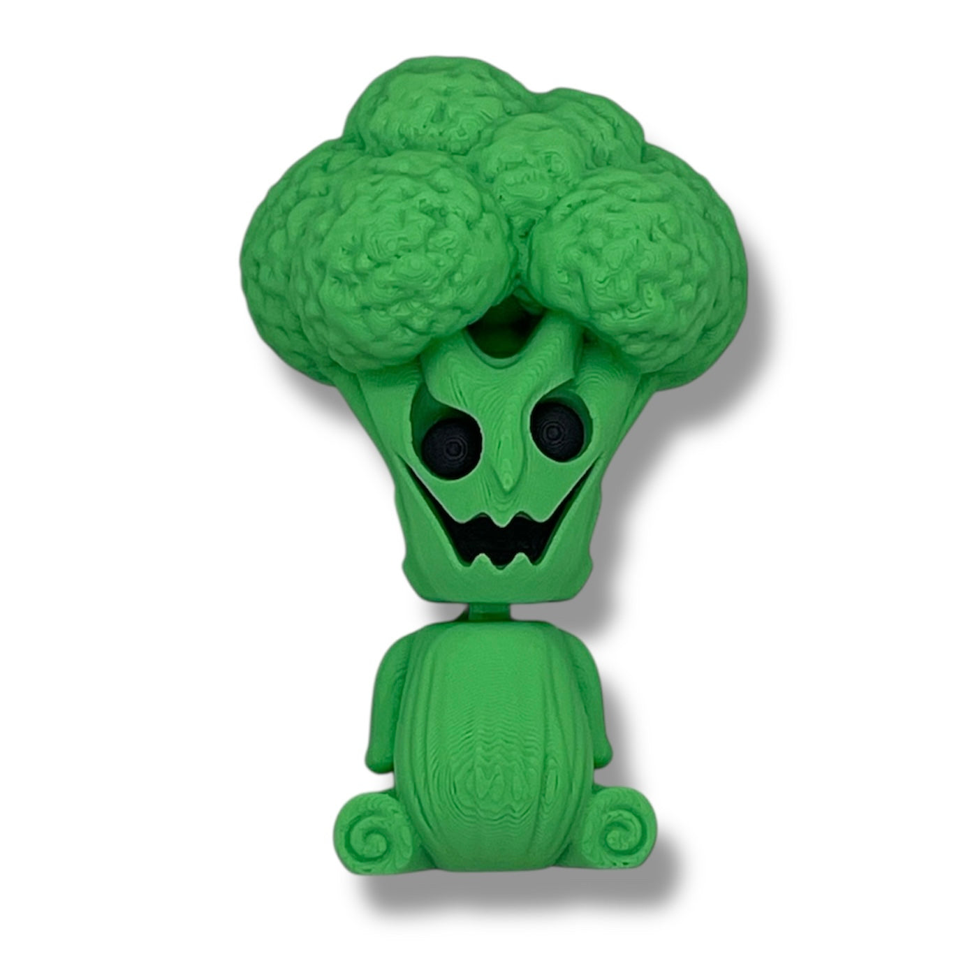 Haunted Harvest Duo – Articulated Halloween Veggie Monsters (3D Printed, 3-5”)